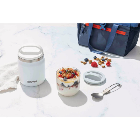 Rigwa Life 20 Oz. POD Food Jar Kit, Snowbird POD20_SNBD 631458