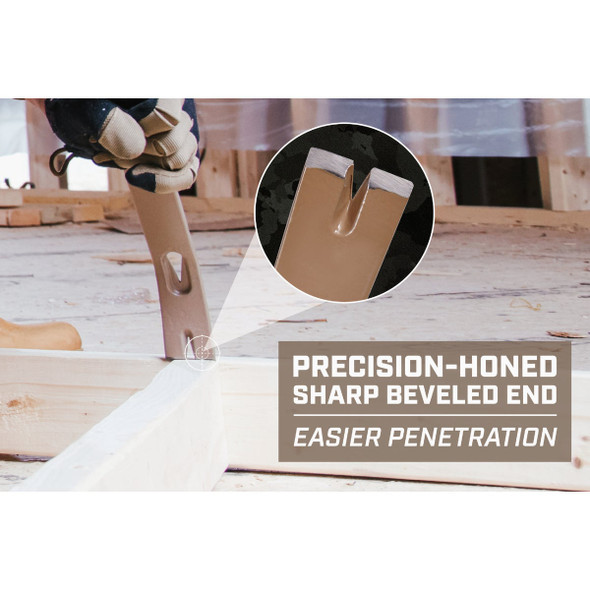 Spec Ops 21 In. High-Carbon Steel Flat Pry Bar