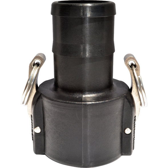 Green Leaf 1-1/2 In. Female Coupler x 1-1/2 In. Hose Barb No Lock Cam Lock C