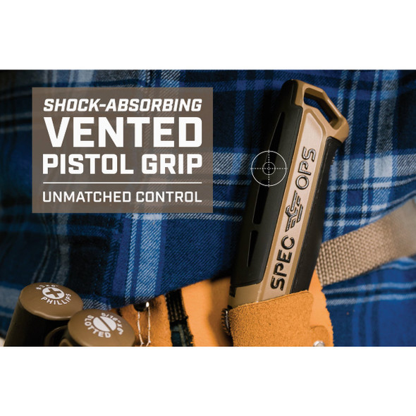 Spec Ops Retractable-Blade Utility Knife with (5) Blades SPEC-K1-UR 334876
