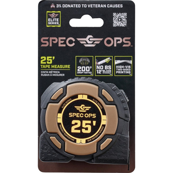 Spec Ops Elite Series 25 Ft. Tape Measure SPEC-PTM25 352413