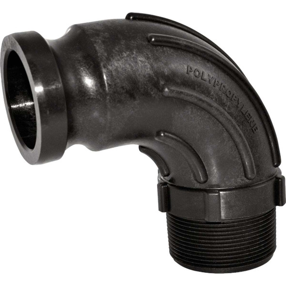 Green Leaf 2 In. Male Adapter x 2 In. MNPT Cam Lock Sweep Elbow 200FSWP90