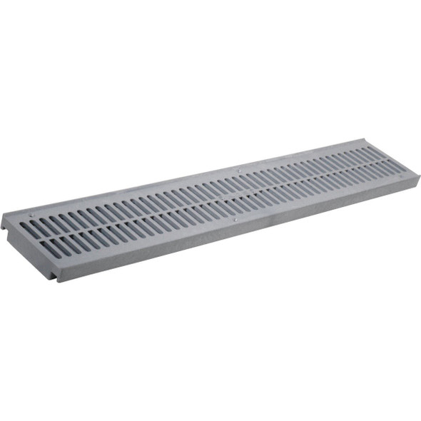 241-1 NDS 4-1/4 In. W Gray Structural Foam Polyethylene Channel Grate