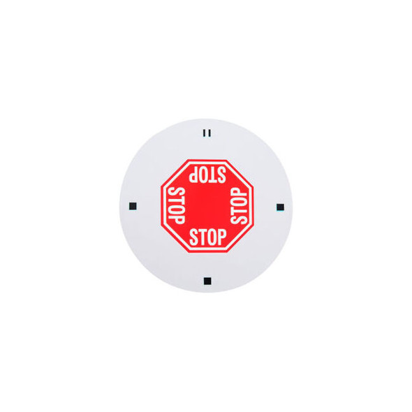 Global Industrial LED Sign Projector Lens 4-Way Stop