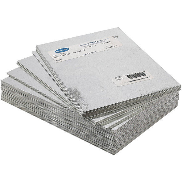 NorWesco 5 In. x 8 In. Mill Galvanized Step Flashing Shingle