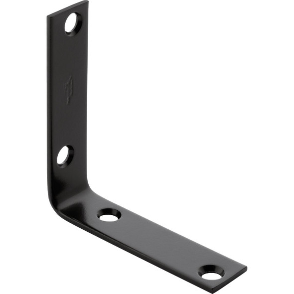 National Hardware 2-1/2 In. x 5/8 In. Black Corner Brace N275-704