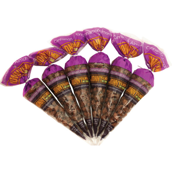 Jonny Almond 4 Oz. Cinnamon Almonds Cinnamon Almond 12pk Pack of 12