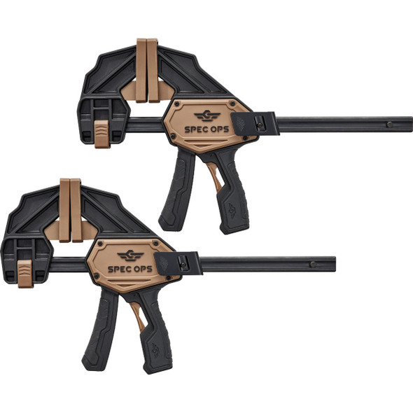 Spec Ops 7 In. One-Hand Heavy Duty Bar Clamp (2-Pack) SPEC-TCL7-2PK