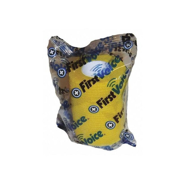 First Voice Self-Adhesive Bandage, 3" x 5yds (4-Pack), Yellow TS-3189-4Y