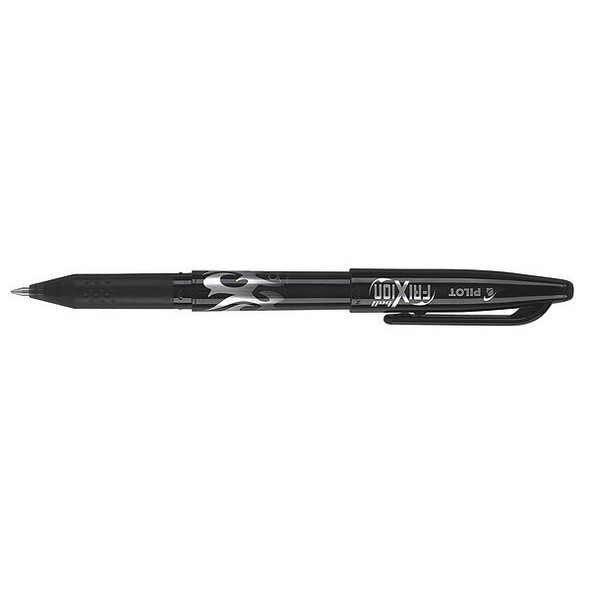 Pilot Pen,Black,Erasable,Gel,PK12 31550 Pilot Pen,Black,Erasable,Gel,PK12 31550