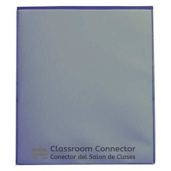 C-Line Products Classroom Connector Folders, Blue, PK25 32005