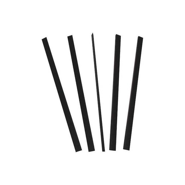 C-Line Products 11 x 1/8" Binding Bars, Black, PK100 34551