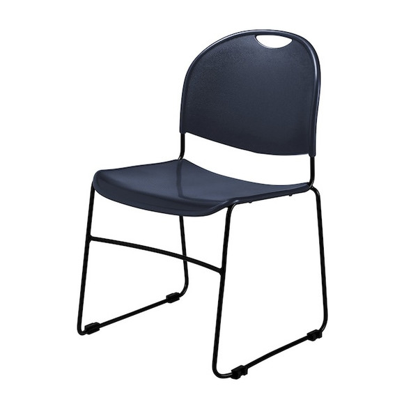 National Public Seating Commercialine Compact Stack Chair,Navy 855