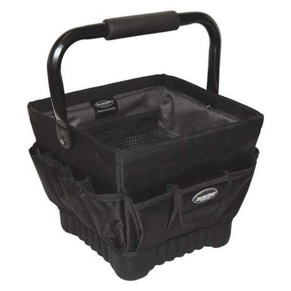 Bucket Boss Tool Tote,19 Pocket,11" x 11" x 10" 74012