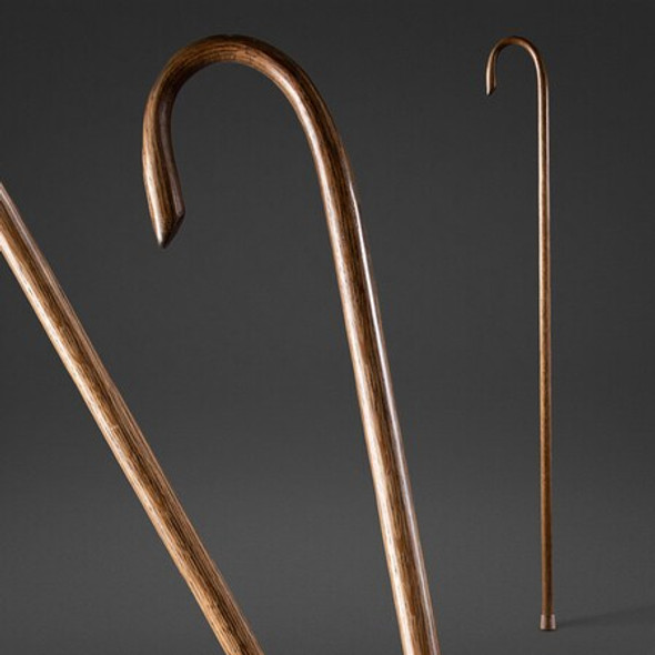 Brazos Walking Stick,Shepherds Crook,Red,58" 602-3000-1222