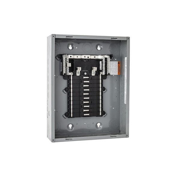 Load Center, QO, 32 Spaces, 125A, 120/240V AC, Main Lug, 1 Phase