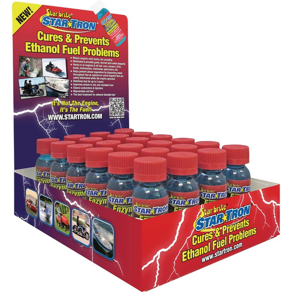 Star Brite Star Tron 1 Oz. Enzyme Fuel Treatment Display (24-Piece) Pack of 24 14324 756190