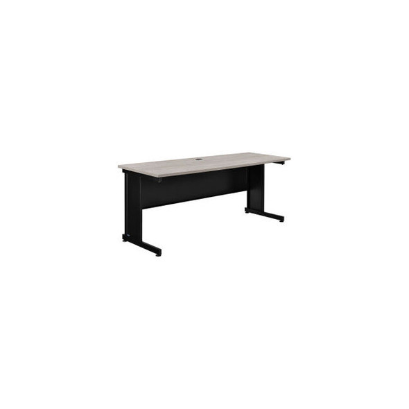 Interion 72""W Desk - Rustic Gray