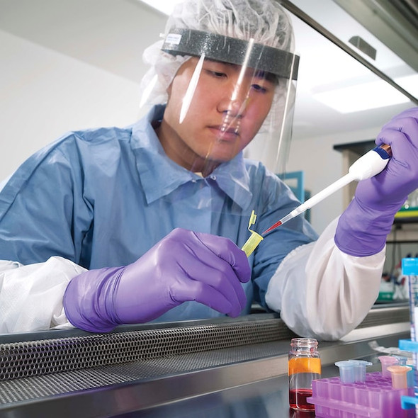 Kleenguard Bouffant Cap, Rayon, 24 in Dia., White, L, 500 PK 66829