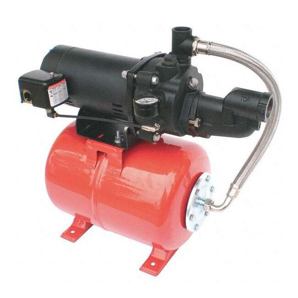 Dayton ShallowWellJetPumpSystem,115/230VAC,6gal 5UXK9