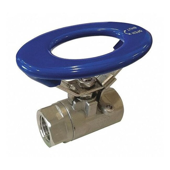 Manufacturer Varies 2" FNPT Stainless Steel Ball Valve Inline G-SSO-200V