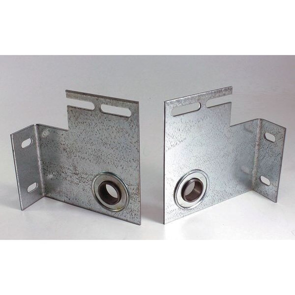 American Garage Door Supply Bearing End Plate,11 Ga,4-3/8 In,PR B1-BF438