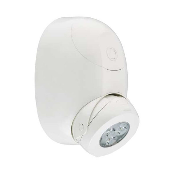 Lithonia Lighting Emergency Light Head,LED,5 W,1 Lamp ELMRE SP1100L SGL M12