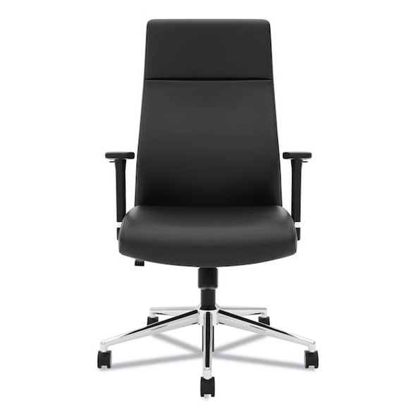Hon Basyx Chair,Exec Hi-Back,Leather,Black BSXVL108SB11 Hon Basyx Chair,Exec Hi-Back,Leather,Black BSXVL108SB11