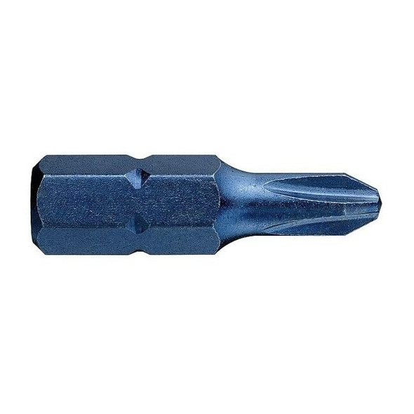 Westward Drywall Bit,SAE,1/4",Hex,No 2,1",PK5 41D606