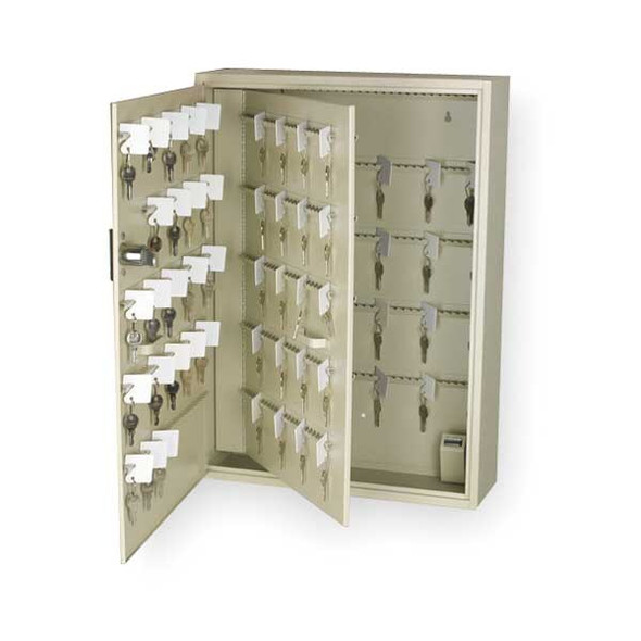 Manufacturer Varies Key Control Cabinet, Steel, Beige, 730 Key Capacity 2NET9