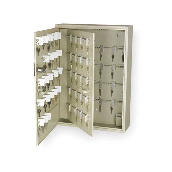 Manufacturer Varies Key Control Cabinet, Steel, Beige, 730 Key Capacity 2NET9