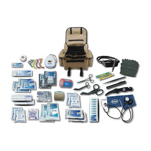 Emi Response Kit, Nylon Bag, 71 Components, 4 People Served 9120