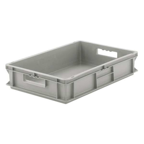 Ssi Schaefer StraightWallTote,23.75inL,15.75inW,Gray EF6220.GY1 Ssi Schaefer StraightWallTote,23.75inL,15.75inW,Gray EF6220.GY1