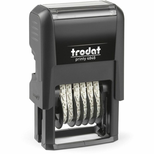 Trodat E4820 Replacement Black Ink Pad - Black Ink - Plastic - 1 Each P4911BK SPR-TDTP4911BK