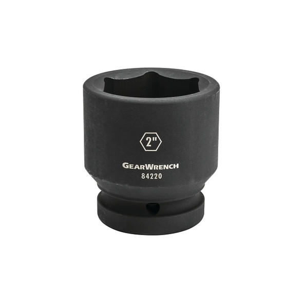 Impact Socket, 1 in Drive Size, 2-3/4 in Opening Size, 6-point, Standard Length