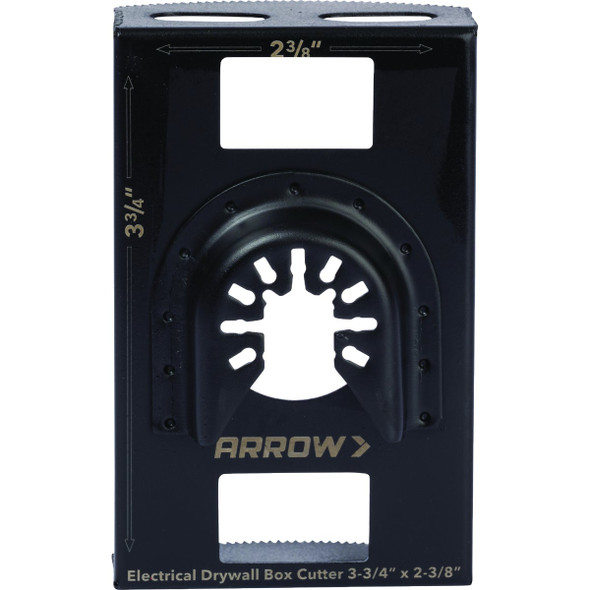 Arrow 2-7/8 In. x 3-3/4 In. Single Gang Box Cutter OSCGB1-1