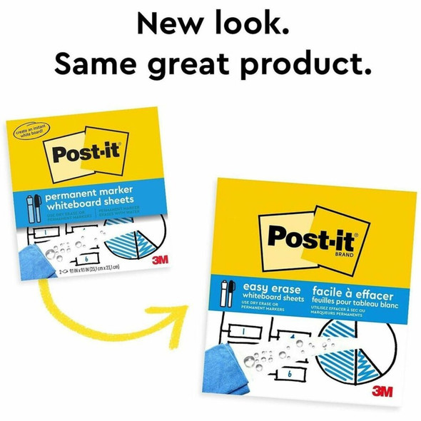 3M  Dry Erase Sheet EESH2PKSIOC SPR-MMMEESH2PKSIOC