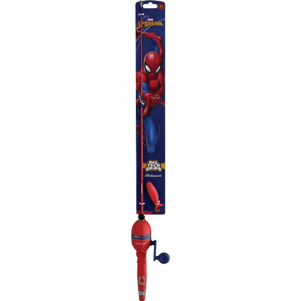 Shakespeare Marvel Spider-Man Beginner Rod & Reel Kit SPMANKIT-B