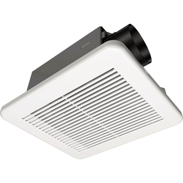 Homewerks 50 CFM 1.0 Sone Ventilation Bathroom Exhaust Fan with No-Cut Housing