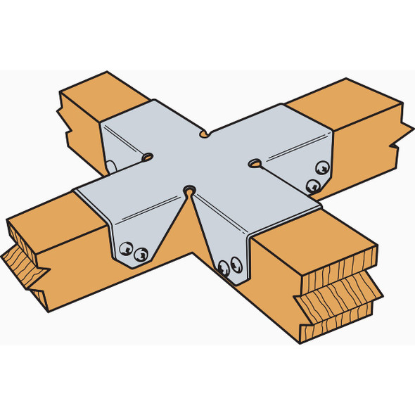Simpson Strong-Tie FWH2 FWH 18 ga Four-Way Joist Connector FWH2 124965