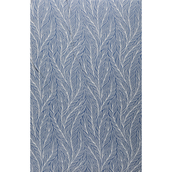 MSI Indigo Bloom Peel and Stick Wallpaper (20.5 In. x 18 Ft.) PSWP-INDB20.5x18ft