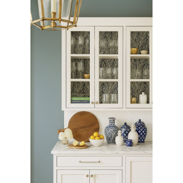 MSI Indigo Bloom Peel and Stick Wallpaper (20.5 In. x 18 Ft.) PSWP-INDB20.5x18ft 288303