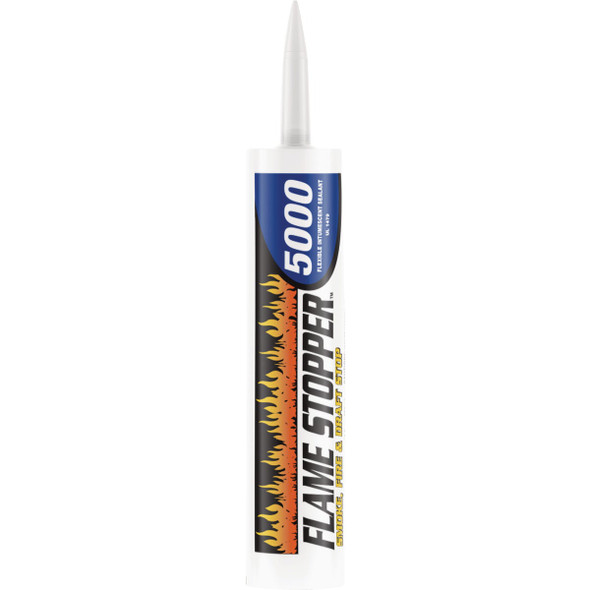 Gardner 10 Oz. Flame Stopper 5000 Fire-Rated Flexible Intumescent Sealant, Red
