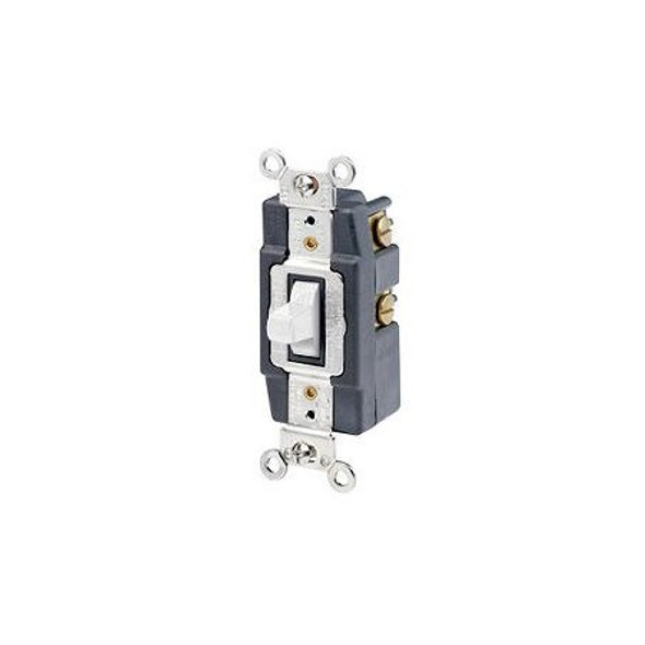 Leviton AC Quiet Switch,White,4.1 in H 1256-W