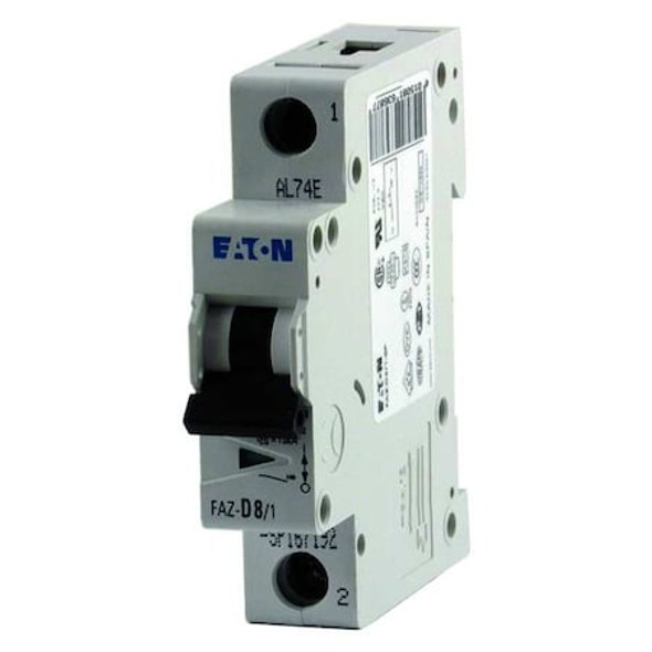 Circuit Breaker, FAZ Series, 3A, 1 Pole, 277/480V AC, 15kA at 277V AC, C Curve