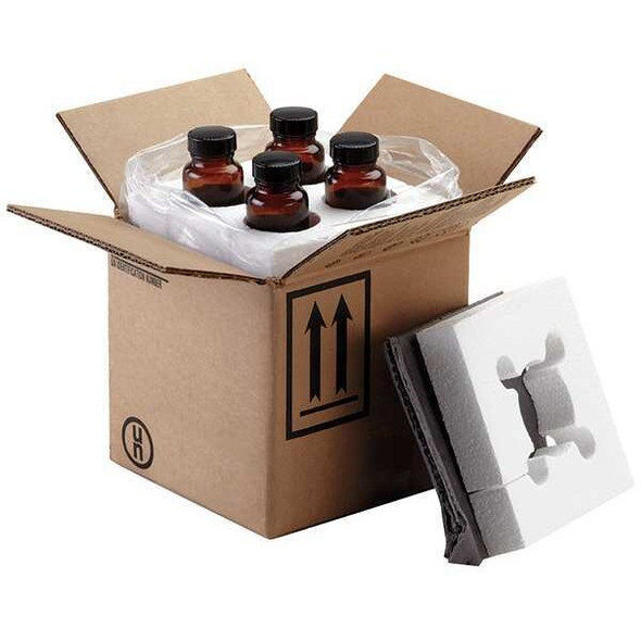 Berlin HAZMAT Shipping Kit,(4) 8 oz Bottles,PK4 HMS-6451M