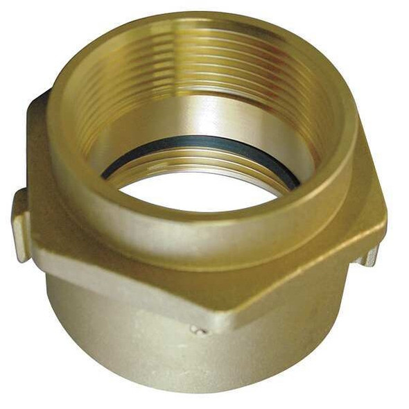 Moon American Fire Hose Adapter,FNST x FNPT,Brass 364-25225621