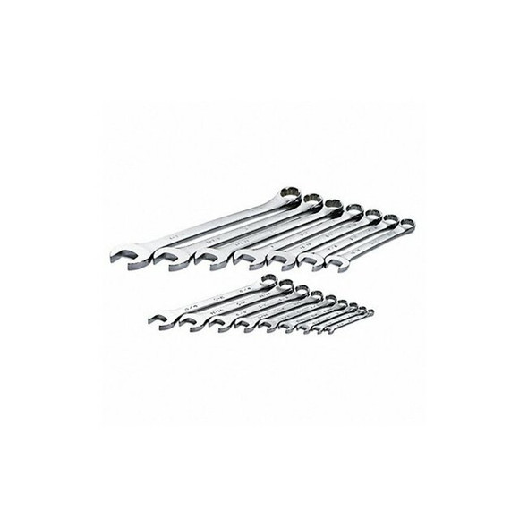 Sk Professional Tools Combo Wrench Set,Chrome,1/4-1-1/4,16 Pc 86014