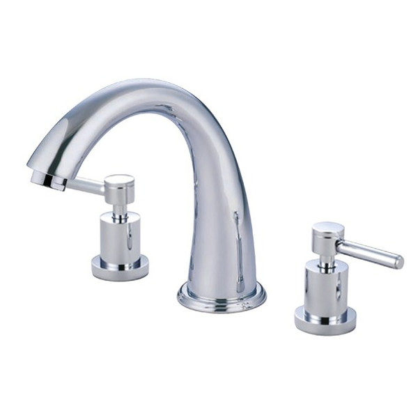 Kingston Brass KS2361DL Roman Tub Filler 7" Spout Reach KS2361DL Kingston Brass KS2361DL Roman Tub Filler 7" Spout Reach KS2361DL
