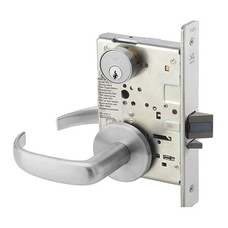 Assa Abloy Accentra Mortise Lockset,Mechanical,Classroom 8808FL PBR 626 RH LC